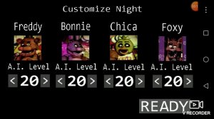 Золотой Фредди в фнаф 1 напал на меня