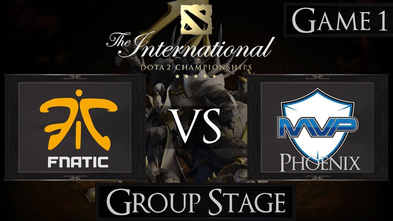 Dota 2 The International 2015 Fnatic vs MVP Phoenix смотреть онлайн