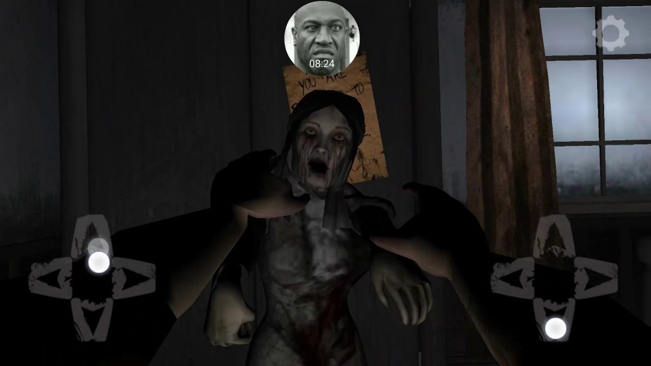 SCARY BLACK GUY PLAYS GAME CALLED THE FEAR. смотреть онлайн