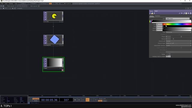 08.01 – TOPs Part 1 – TouchDesigner Beginner Course смотреть онлайн