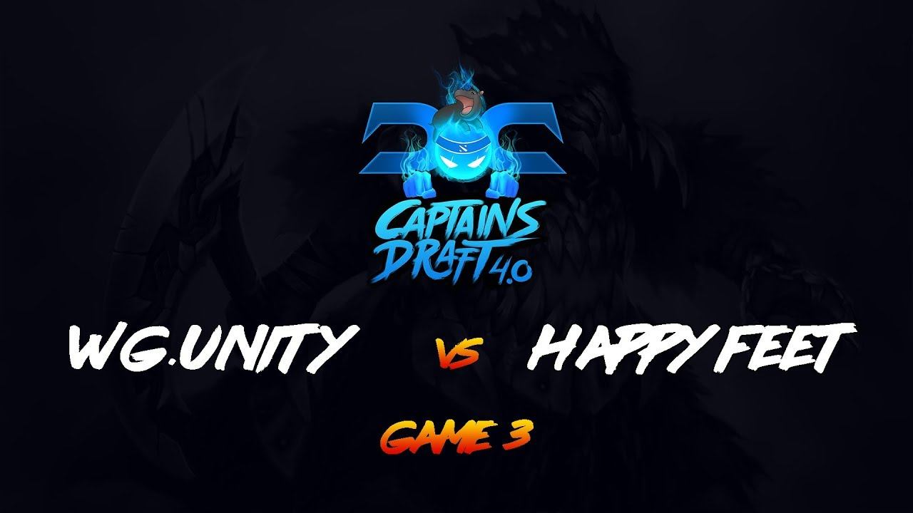 Happy Feet vs WG.Unity Game 3 - Captain's Draft 4 SEA Qualifiers смотреть онлайн