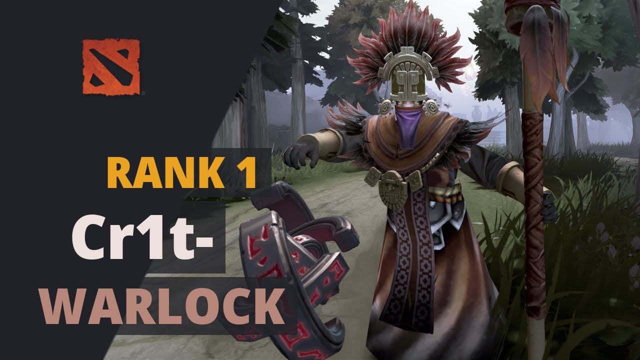 Cr1t- (Rank 1) plays Warlock Dota 2 Full Game смотреть онлайн