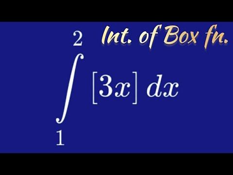 Integration 1to 2 [3x]dx смотреть онлайн
