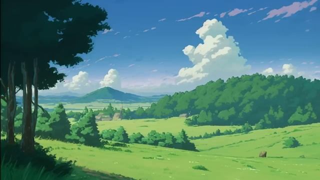 1 hour of Studio Ghibli Relaxing Piano Music (relax, study, sleep) [музыка без рекламы] смотреть онлайн