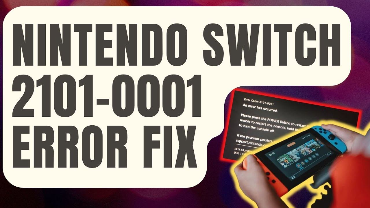 How To Fix Nintendo Switch 2101-0001 Error Code [Updated 2024] смотреть онлайн