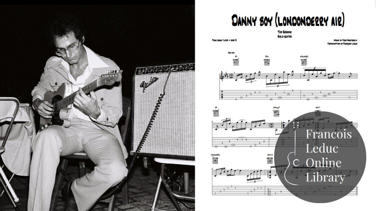 Danny Boy 'Londonderry Air' - Ted Greene (Transcription) смотреть онлайн