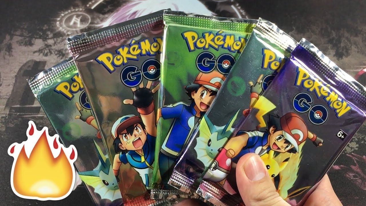 EXCLUSIVE RARE POKEMON GO BOOSTER PACKS! смотреть онлайн