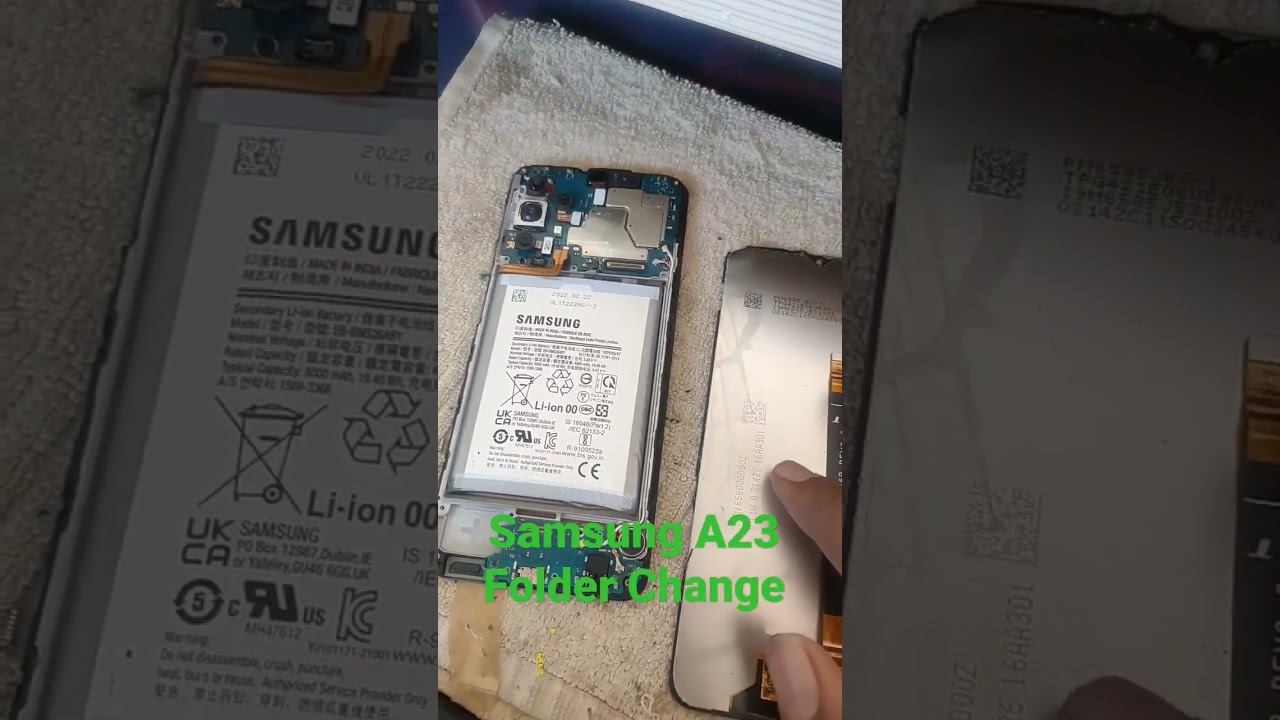 Samsung a23 Display Change Easy Method / Samsung Folder Change #mobile_repairing смотреть онлайн