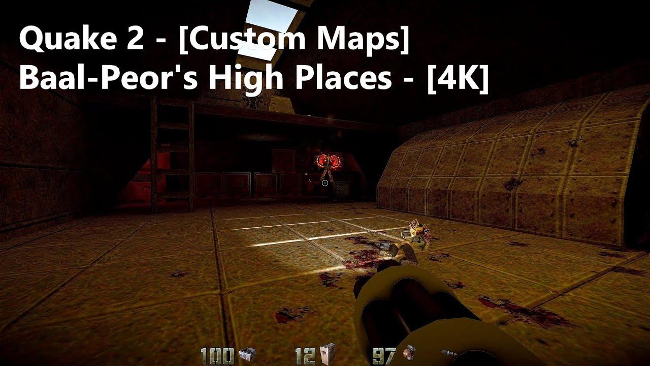 Quake II - Map: #014 - Baal-Peor's High Places - [4K] - [100% Secrets] смотреть онлайн