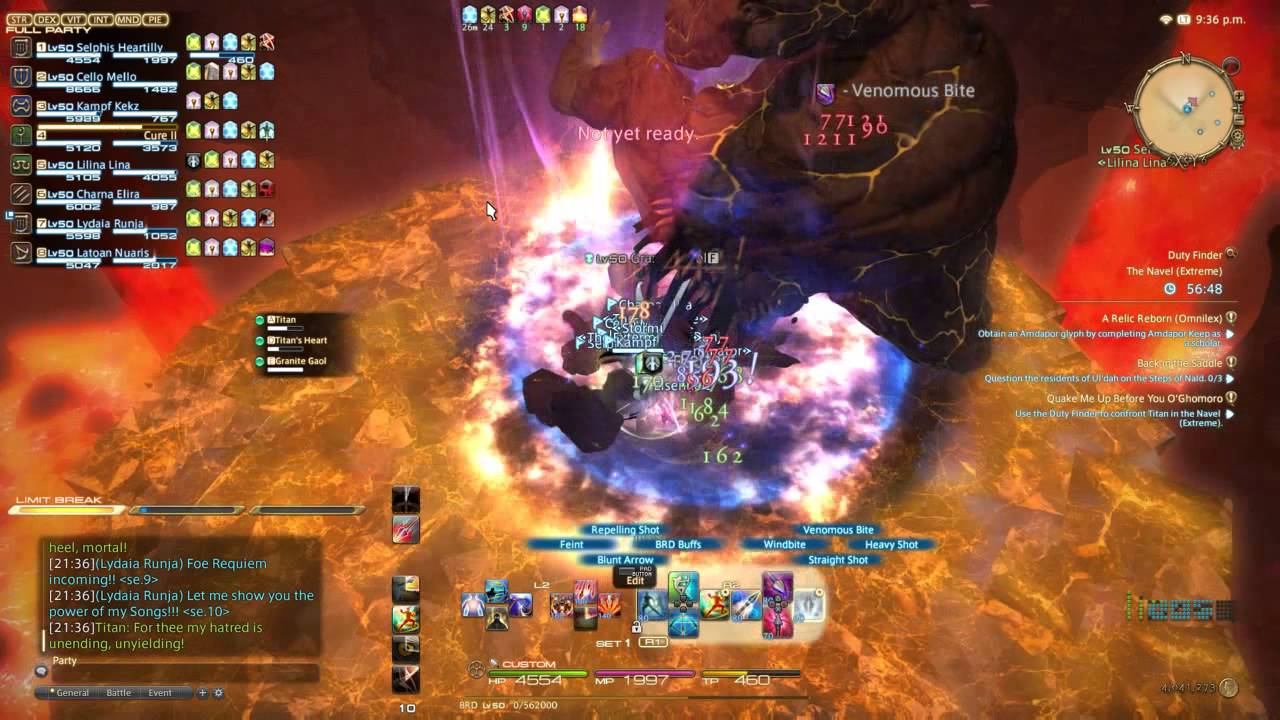 Final Fantasy XIV: A Realm Reborn - Titan Extreme смотреть онлайн