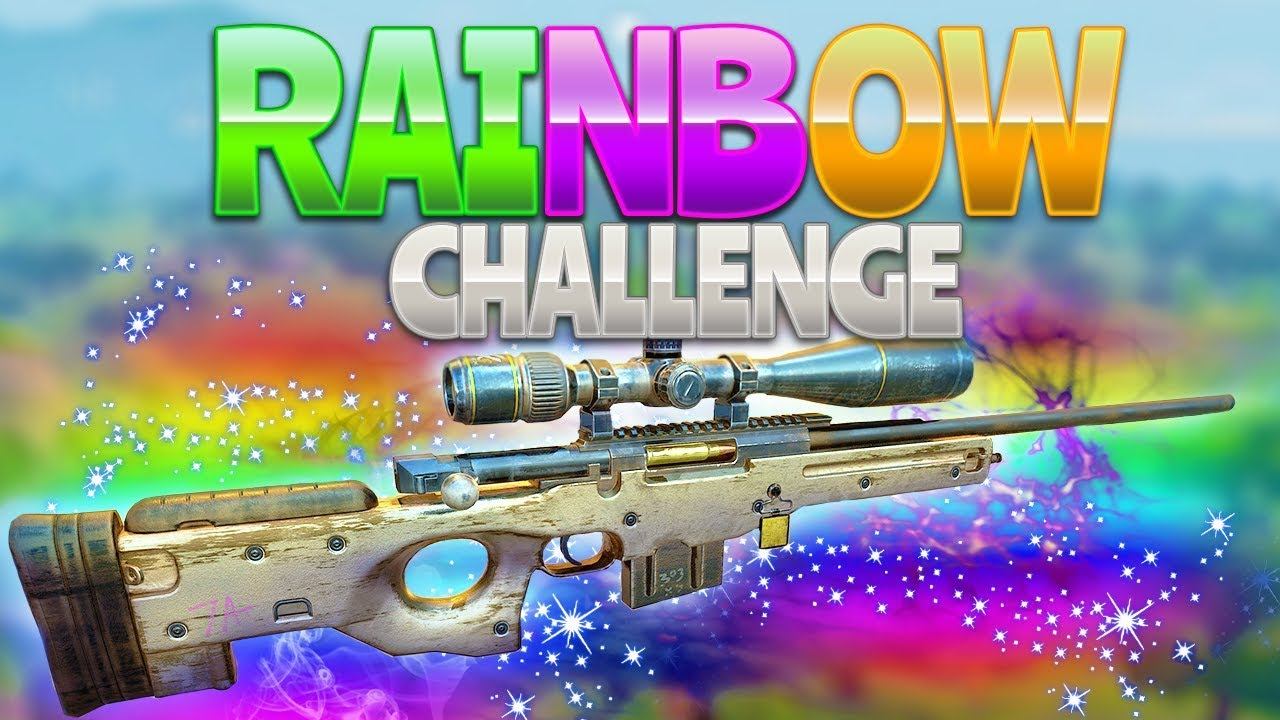 RAINBOW CHALLENGE (Fortnite Battle Royale) | rhinoCRUNCH смотреть онлайн
