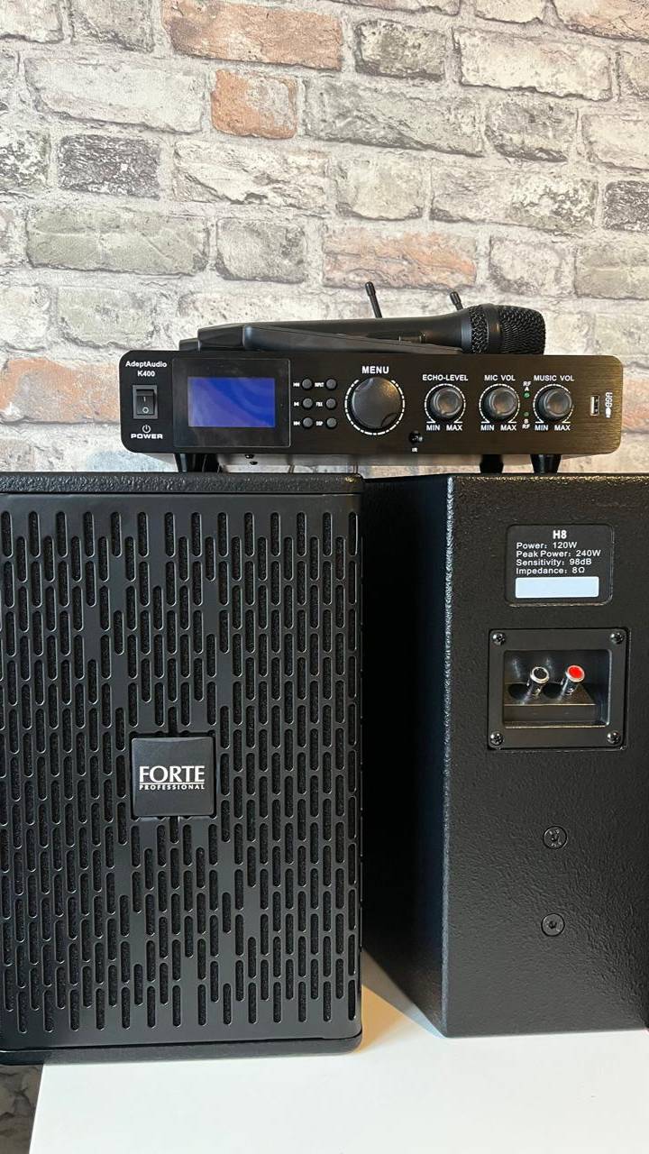 Демонстрация звучания комплекта AdeptAudio K400Set блютуз яндекс Музыка