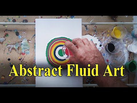 Fluid Art.Аbstract Fluid Art
