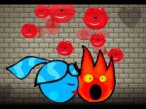 Fireboy and Watergirl Kiss