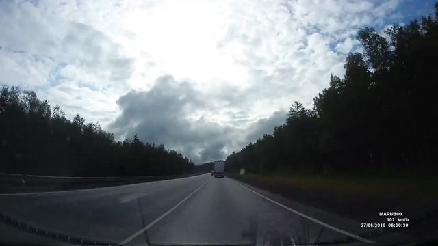Трасса м5, 2й день в пути, от Уфы до Омска, часть 1 смотреть онлайн