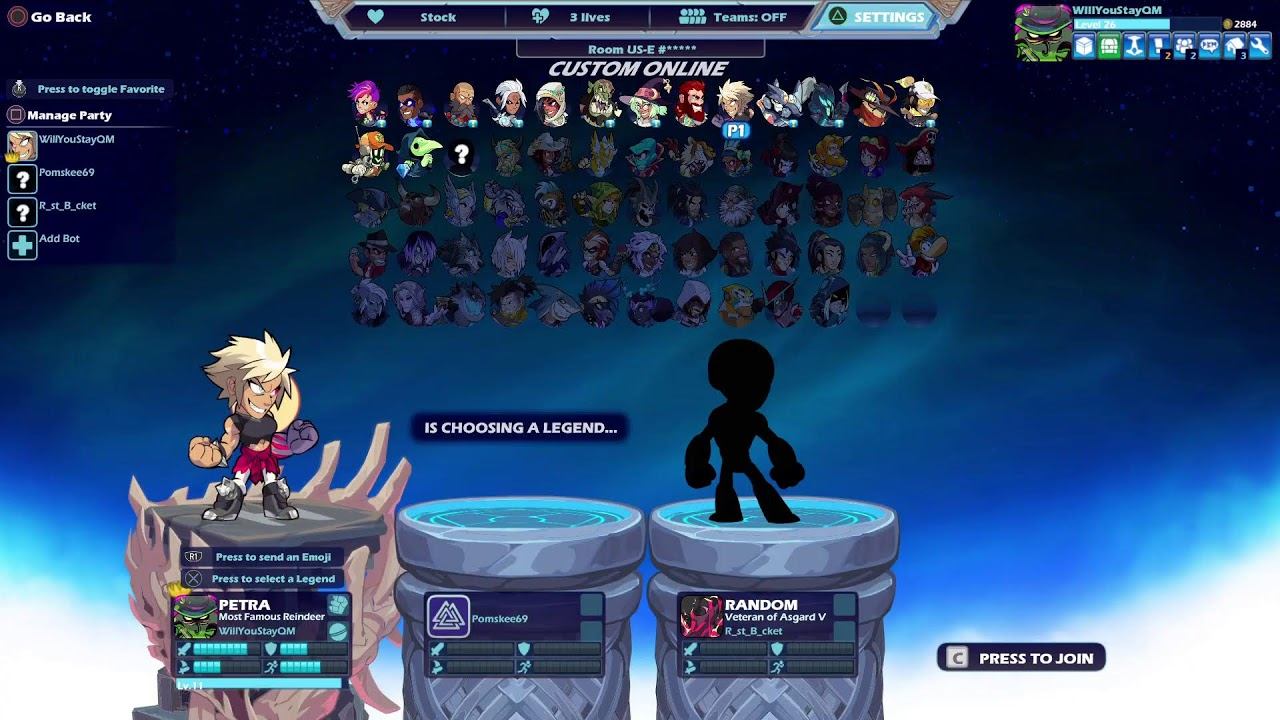 LIVE | Brawlhalla with friends :D смотреть онлайн