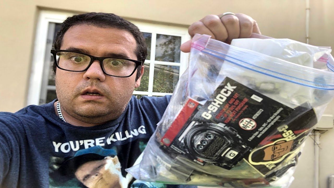 I FOUND MY OLD G-SHOCK PARTS / SWAG STORAGE BAG! смотреть онлайн