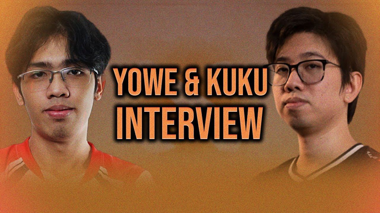 YOWE & KUKU AFTER FINALS INTERVIEW! смотреть онлайн