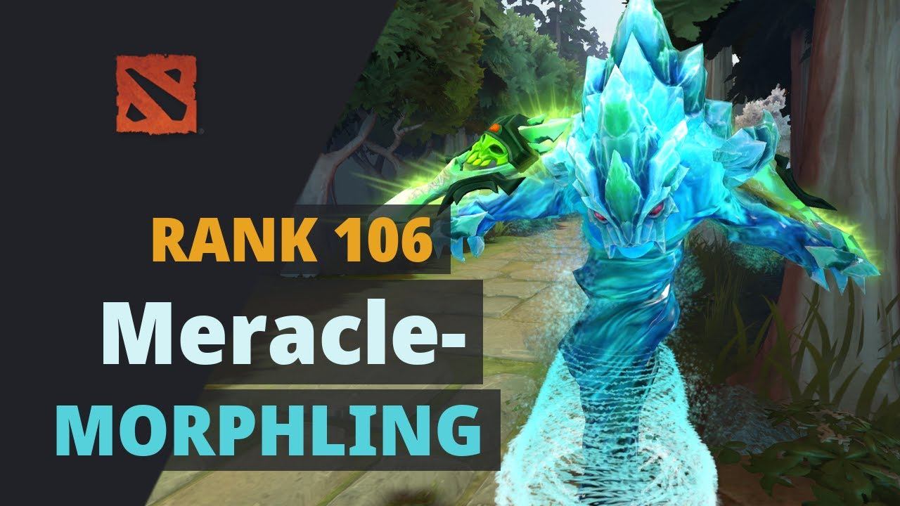 Meracle- (Rank 106) plays Morphling Dota 2 Full Game смотреть онлайн