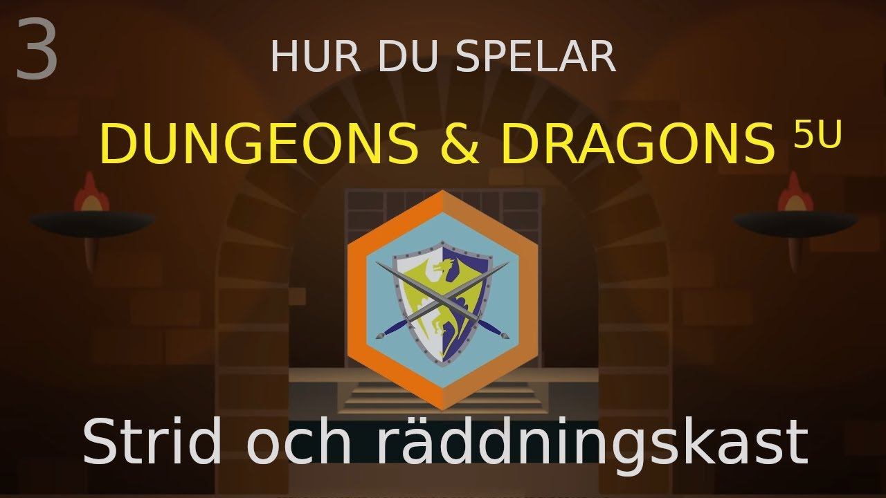 Strid och räddningskast - Hur du spelar Dungeons and Dragons 5u смотреть онлайн