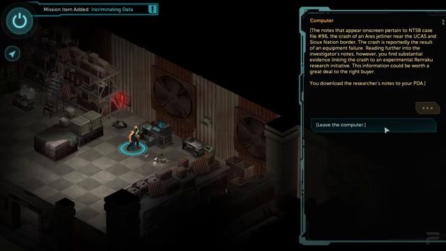 Shadowrun Returns (2013) [PC] - Часть 1 из 2