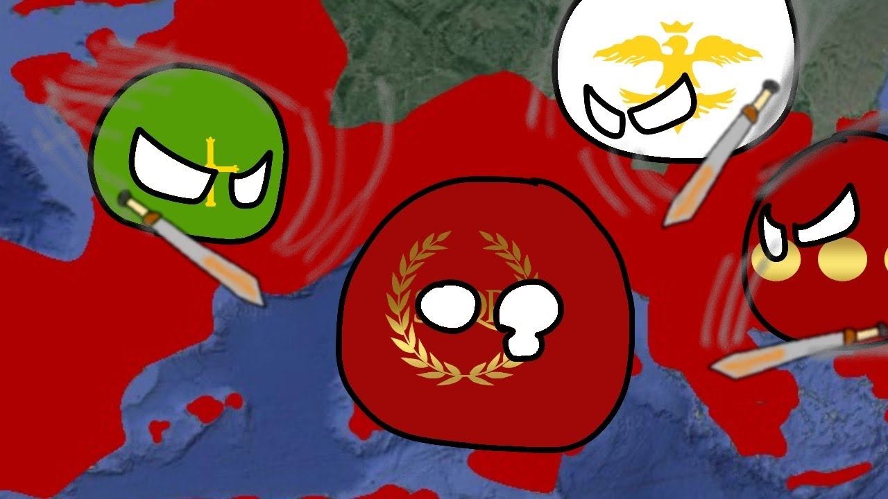(The fall of Rome) The History of Europe in Countryballs смотреть онлайн