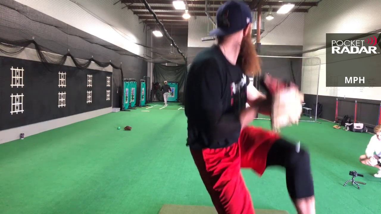 Robby Rowland - Pocket Radar Clip - 91 MPH (85% Exertion) смотреть онлайн