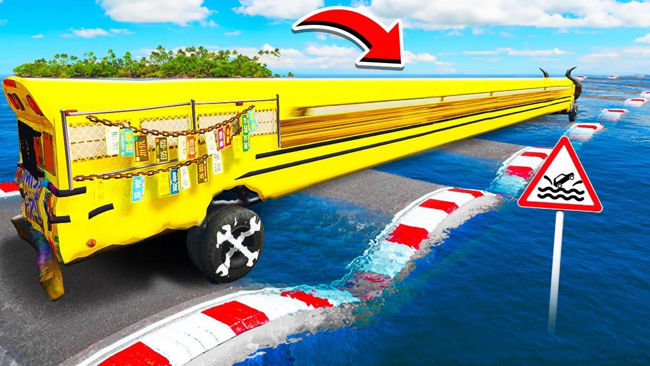 ПРОЕХАЛ ВОДНЫЕ КОЧКИ НА САМОМ ДЛИННОМ ЛИМУЗИНЕ МИСС КРОШКА ГТА 5 МОДЫ МУРКА смотреть онлайн