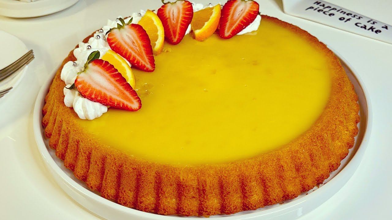 FURBA TART WITH ORANGE EGG FREE CREAM | Very easy and very good! # 175 смотреть онлайн