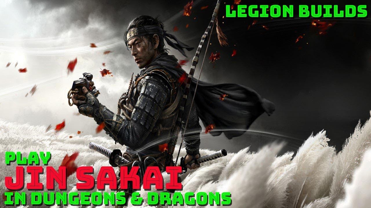 Play Jin Sakai in Dungeons & Dragons (Ghost of Tsushima D&D 5E) смотреть онлайн