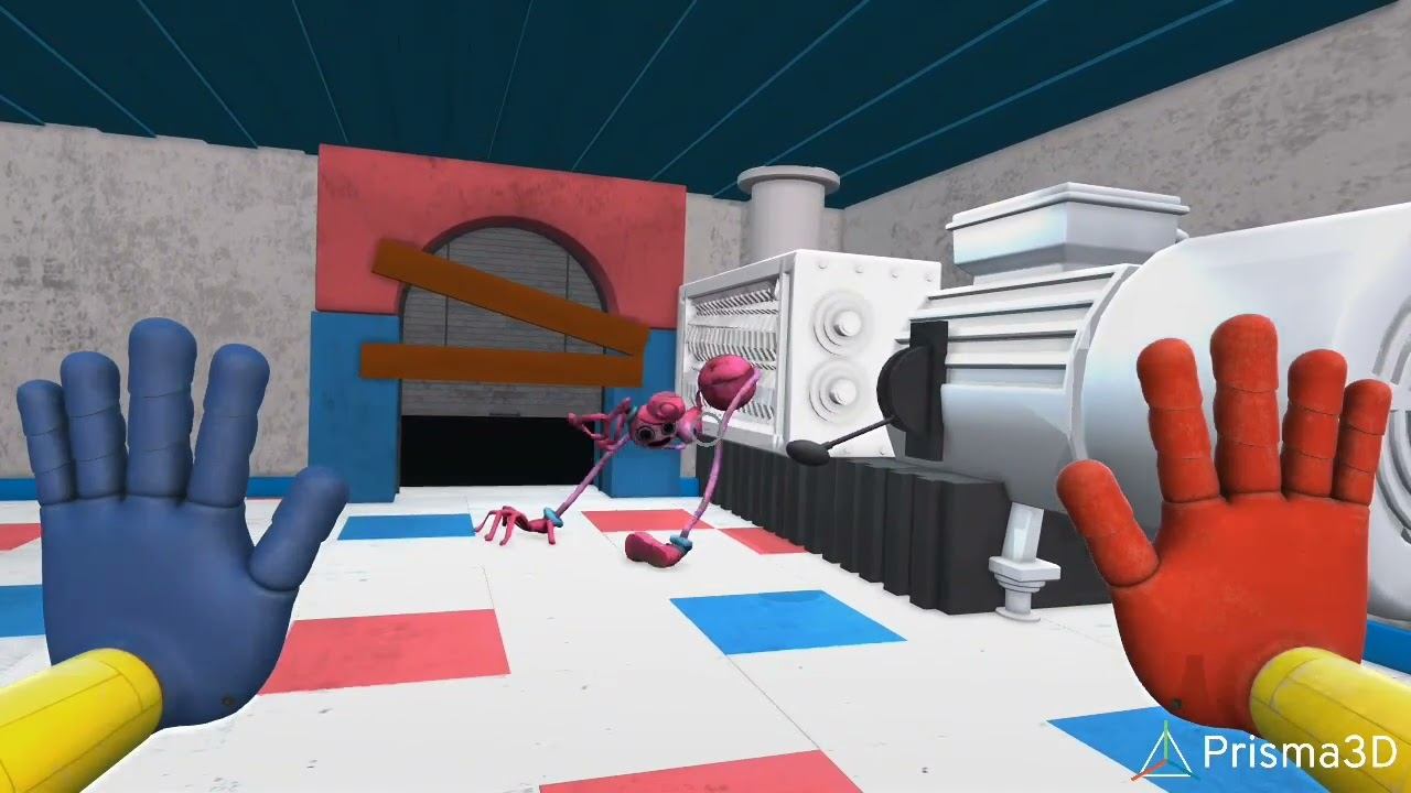 Mommy Long Legs Death Scene Poppy Playtime Chapter 2 Prisma 3d