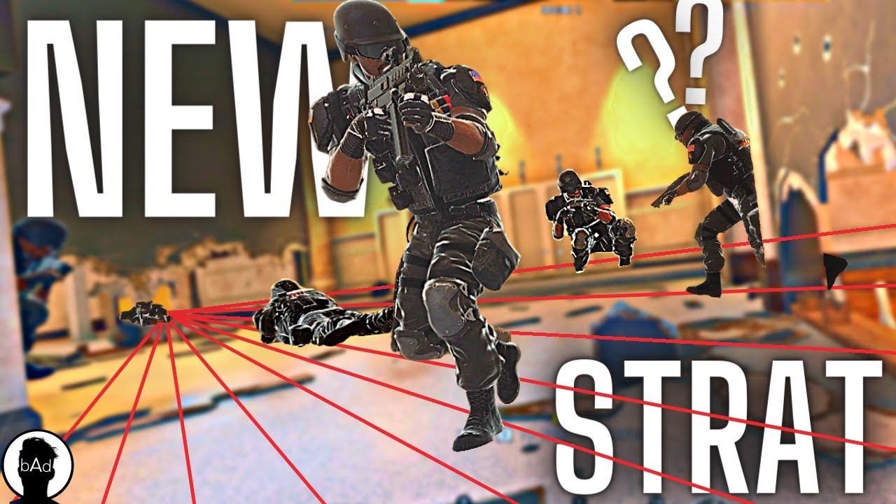 The NEW, weird and EFFECTIVE Castle STRAT in Rainbow Six Siege смотреть онлайн