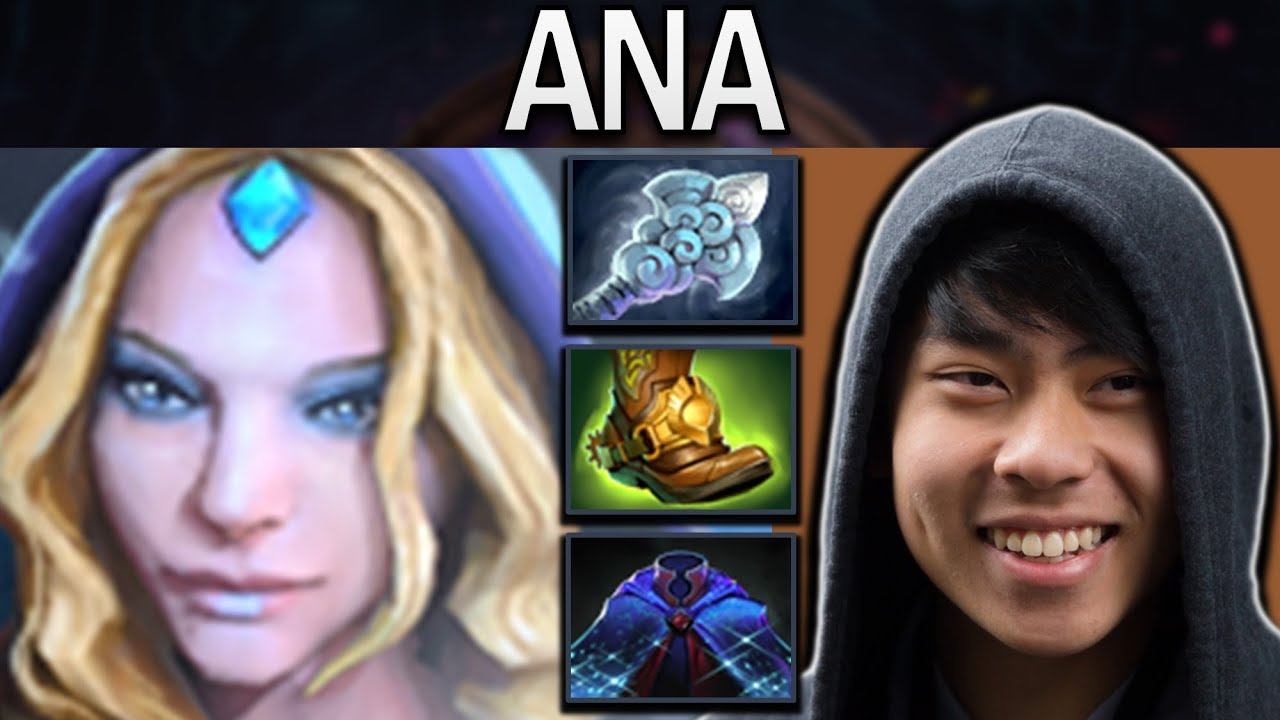 Crystal Maiden Dota 2 Ana with Glimmer Cape - TI12 OG смотреть онлайн