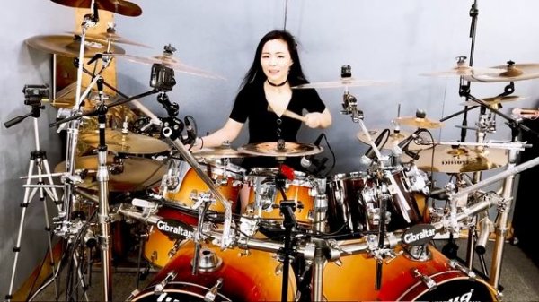 Helloween - Future World (Drum Cover by Ami Kim)