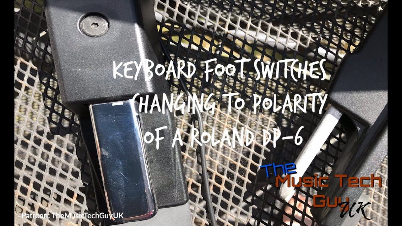 How to change the polarity of a Roland DP-6 and make it a DP-5 смотреть онлайн