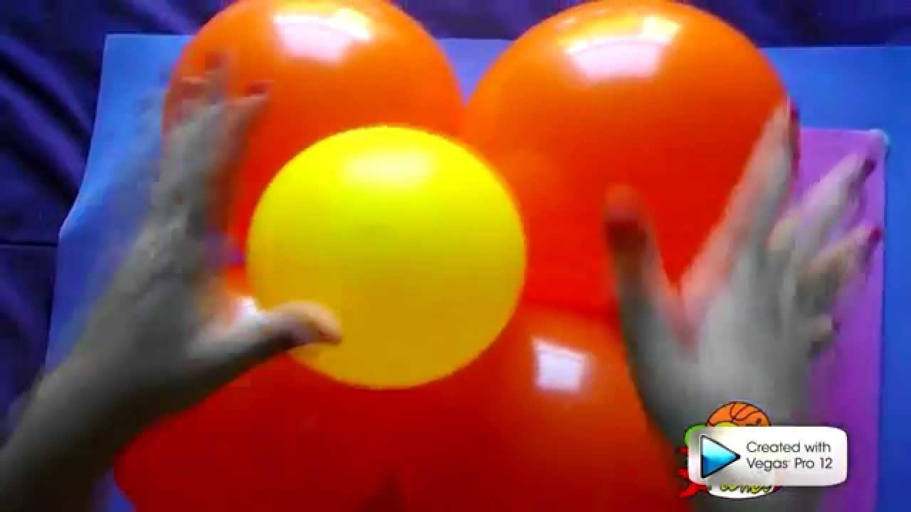 Cómo hacer una flor con globos смотреть онлайн