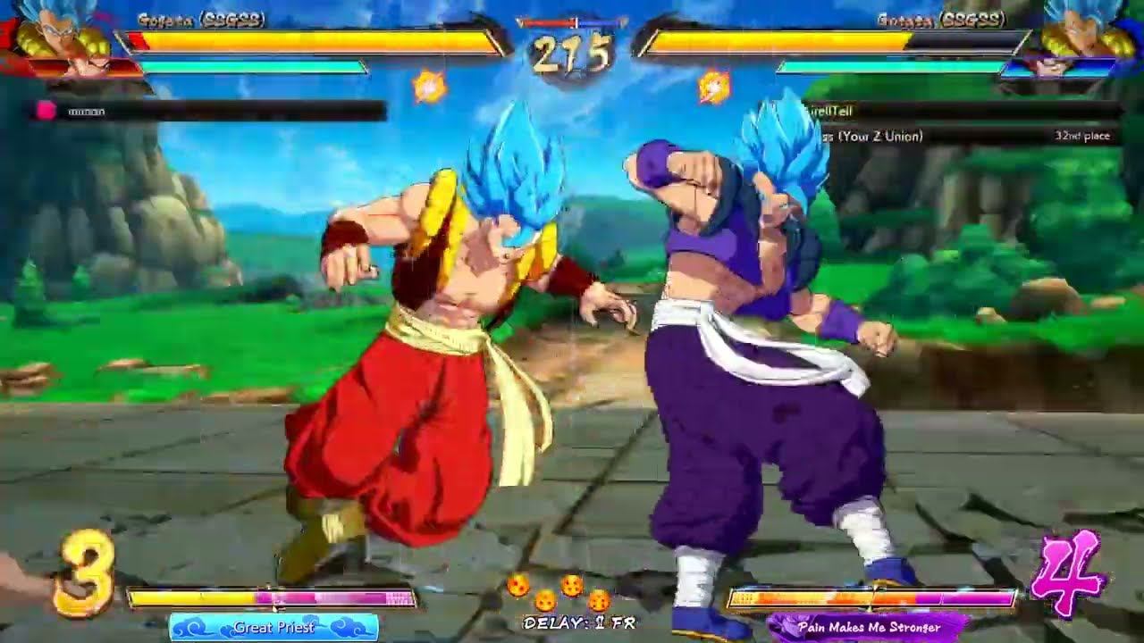 [DBFZ] Really Easy Roundstart 0 Bar Gogeta Blue TOD (Real Match) смотреть онлайн