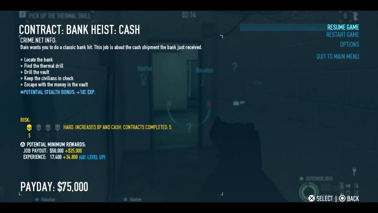 PAYDAY 2: ps4 смотреть онлайн