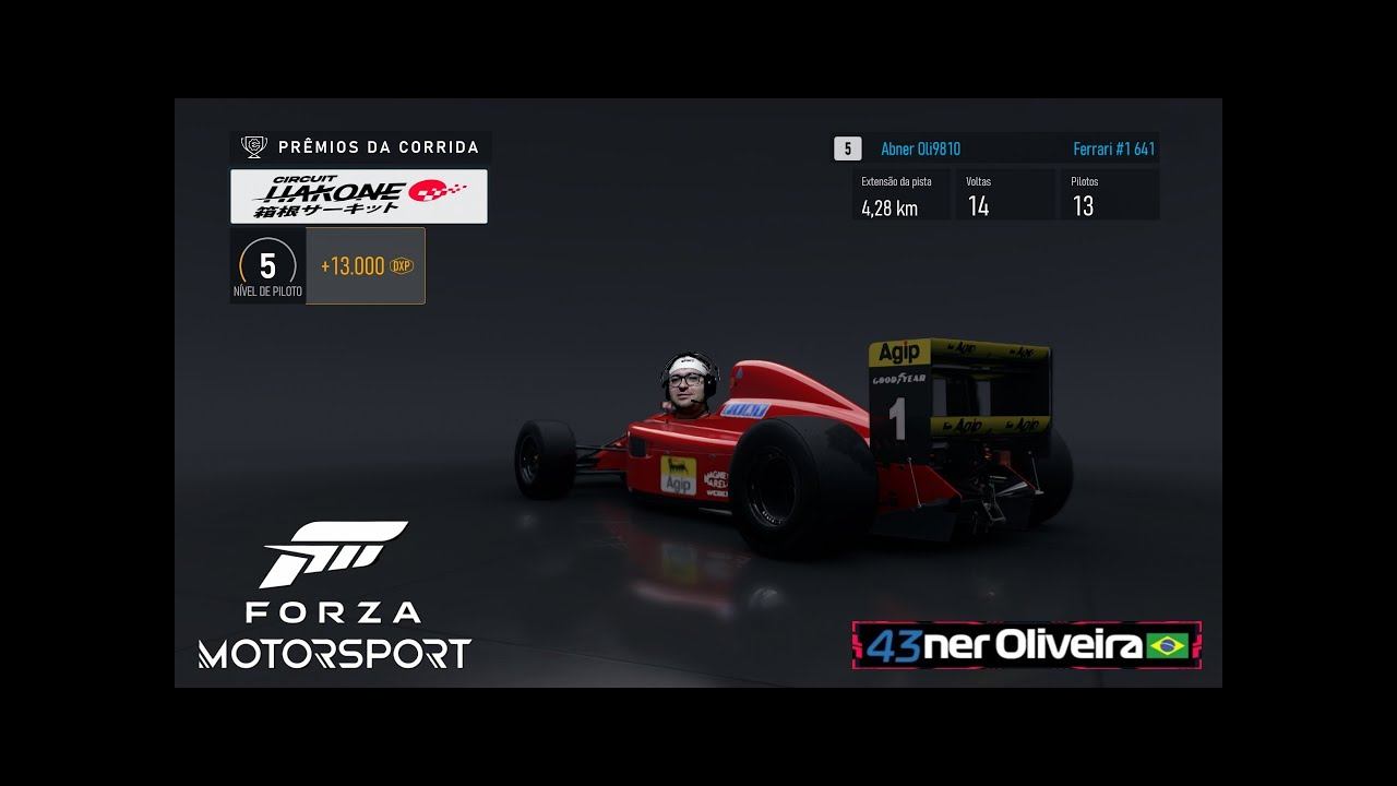 FORZA MOTORSPORT - CORRENDO DE F1 CLÁSSICO смотреть онлайн