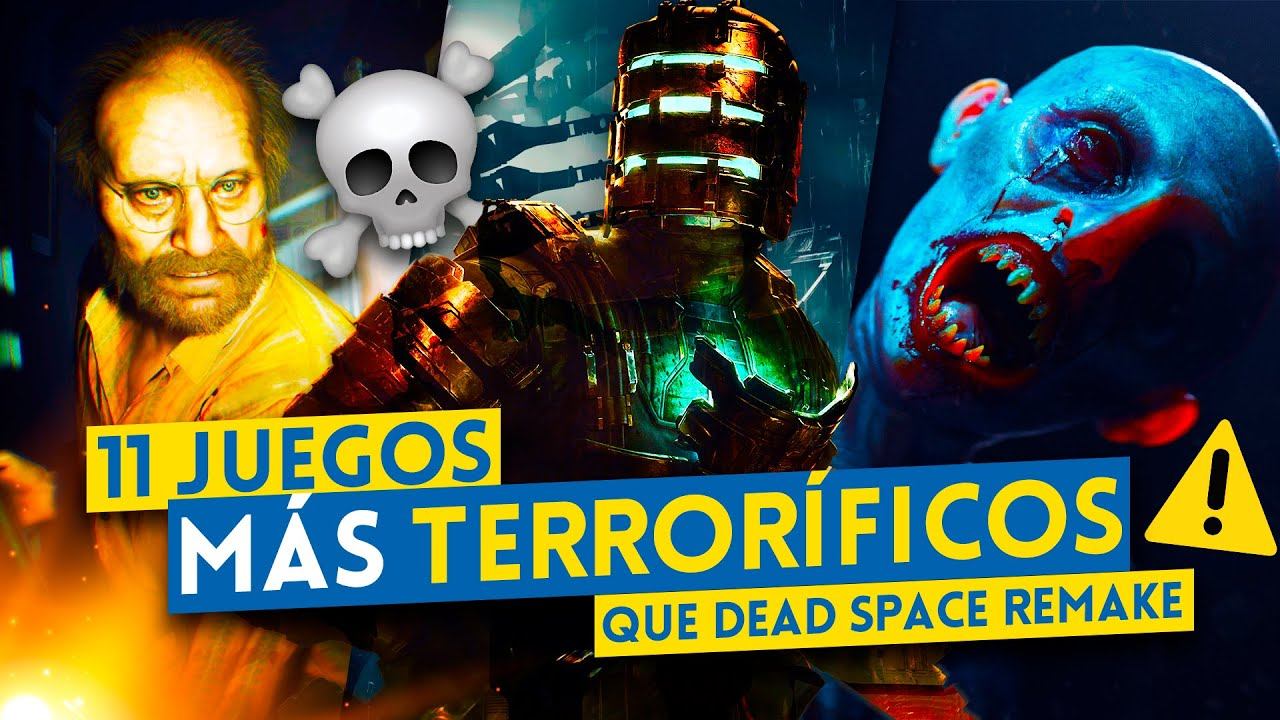 11 JUEGOS que dan TANTO MIEDO o MÁS que DEAD SPACE REMAKE смотреть онлайн