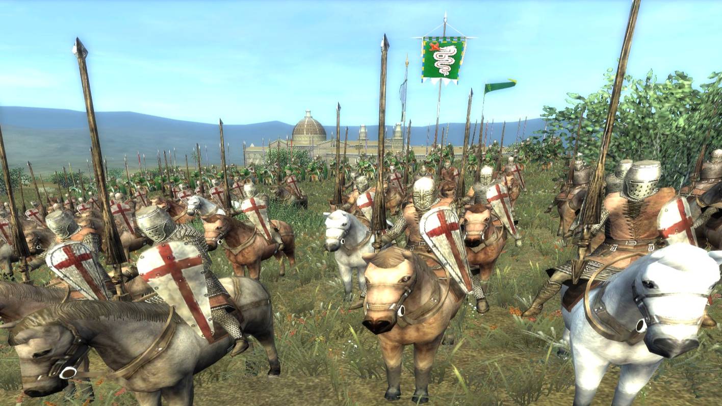 Сражение испанцев с миланцами в Medieval II: Total War. Кампания за Испанию, серия №15. смотреть онлайн