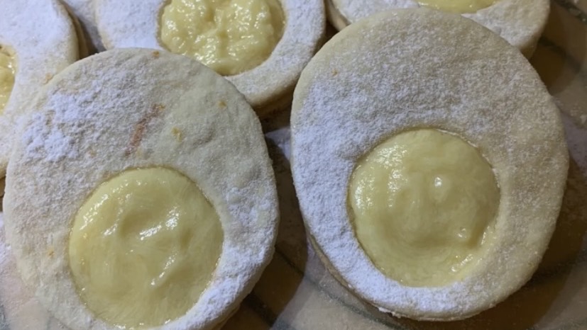 Песочное печенье с апельсиновым курдом смотреть онлайн