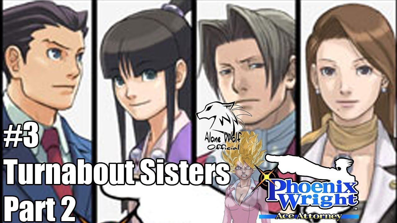 Прохождение Phoenix Wright: Ace Attorney #3 - Переворотные сестры часть 2 - первое заседание смотреть онлайн