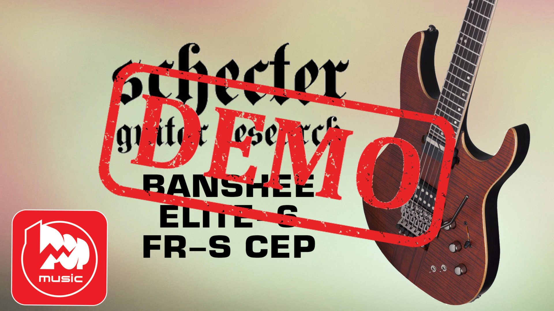 Электрогитара SCHECTER BANSHEE ELITE-6 FR-S - демонстрация звучания смотреть онлайн