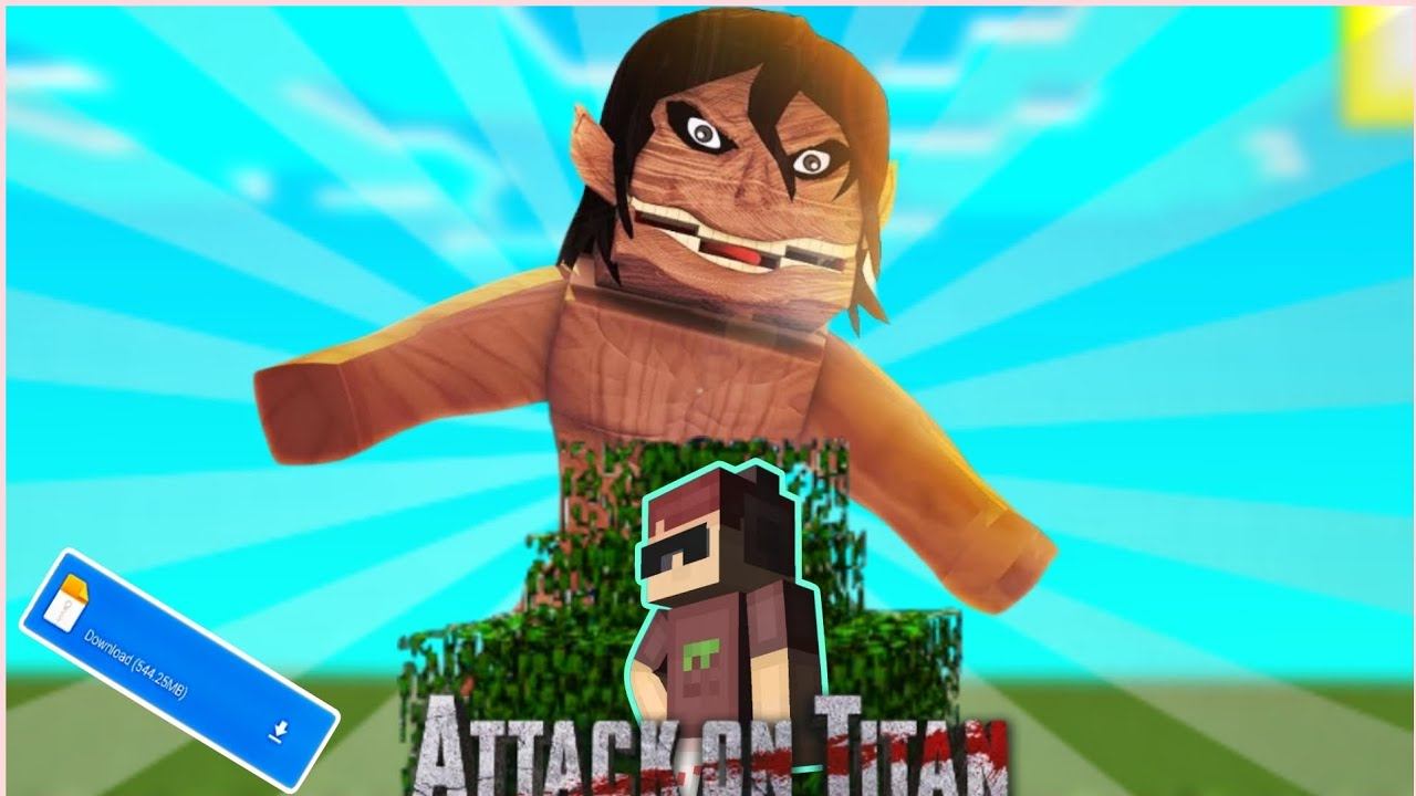 Addon Attack On Titan|mod Minecraft PE 1.18/1.19+