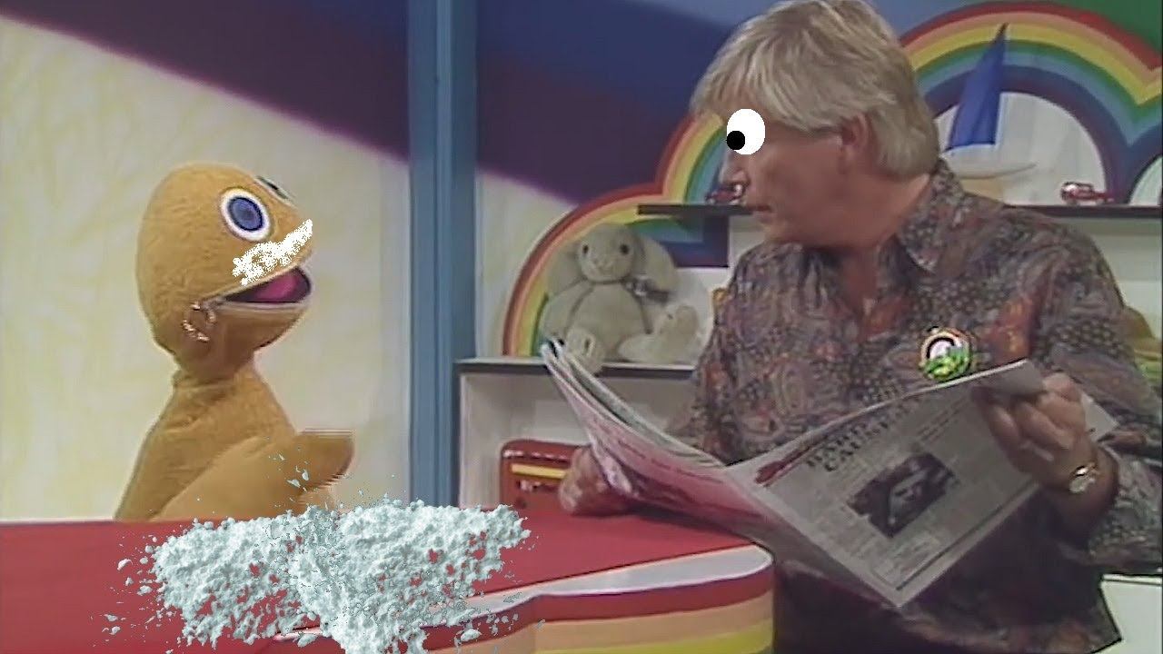 🌈RUDE Rainbow clip | ADULT PARODY! | 80's TV Classic 🤣 смотреть онлайн