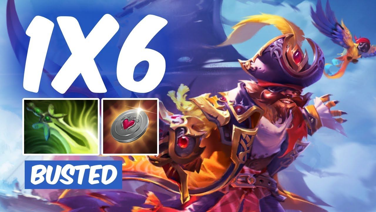 DOTA 1X6 : Hilariously OP Pango Build смотреть онлайн