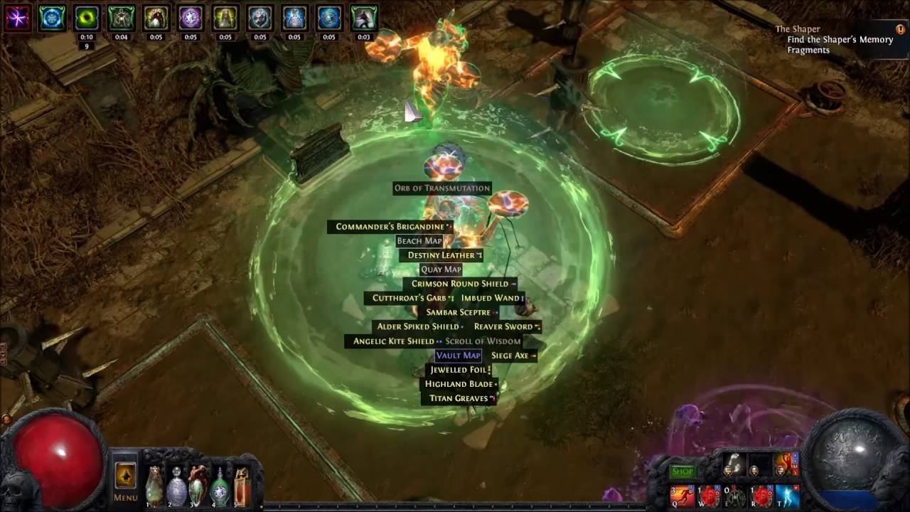 Path of Exile: Ranger Crit Facebreakers T13 Plaza Double Boss смотреть онлайн