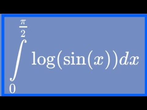 Integral of log(sin(x)) bounds from [o,pi/ real analysis смотреть онлайн