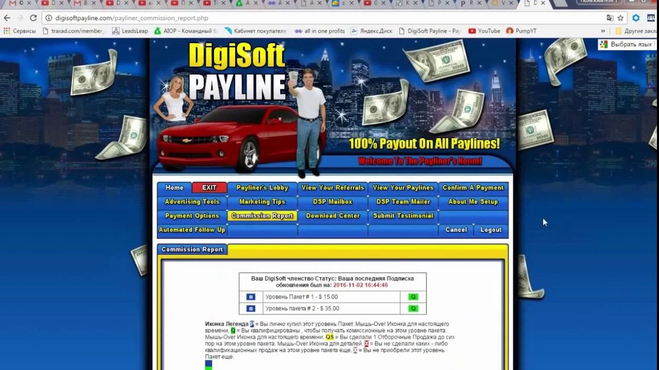Digisoft Payline Заработок Доход Выплаты смотреть онлайн